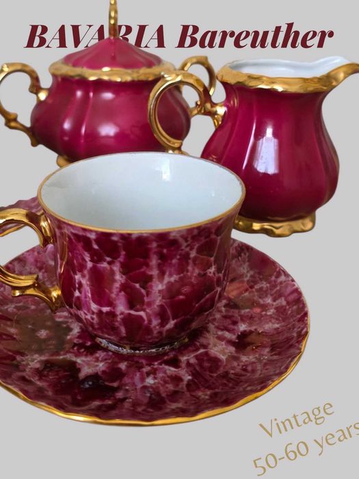 Немски порцелан, Бавария Bavaria Bareuther 1950 г.