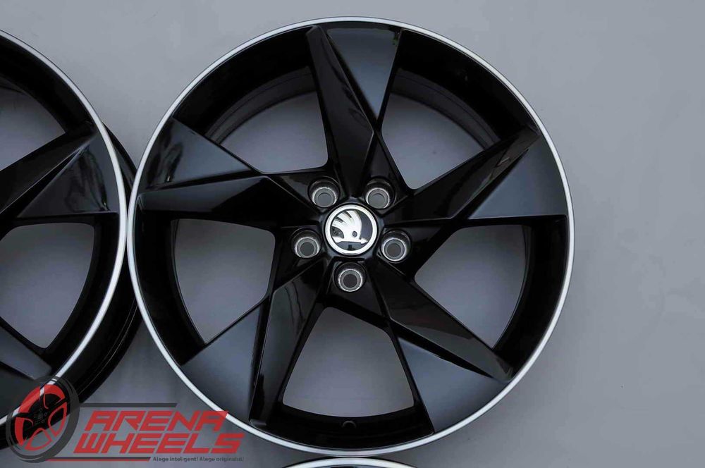 Jante Noi 17 inch Originale Skoda Scala Kamiq Rapid Roomster R17 5x100