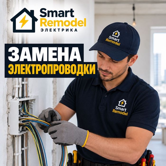 Замена электропроводки в Алматы