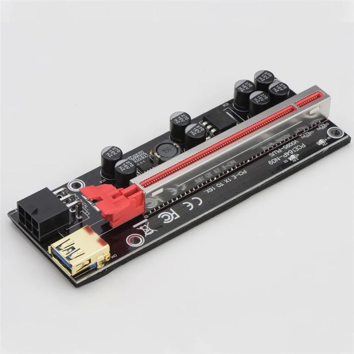 Riser VER 009S Plus PCI-E
Riser VER 009S Plus PCI-E 1X to 16X Riser