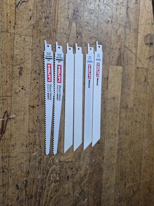 Panze lame pentru Fierastrau sabie HILTI metal si lemn