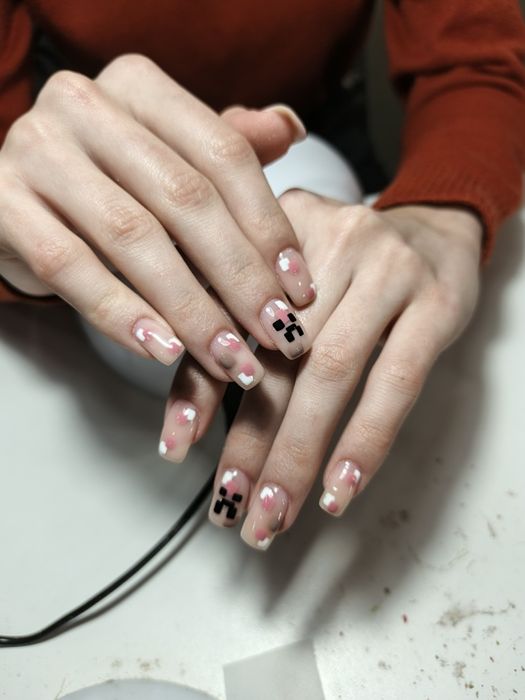 Маникюр педикюр наращивание