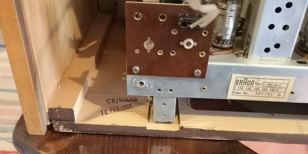 Radio lămpi braun TS 3 81