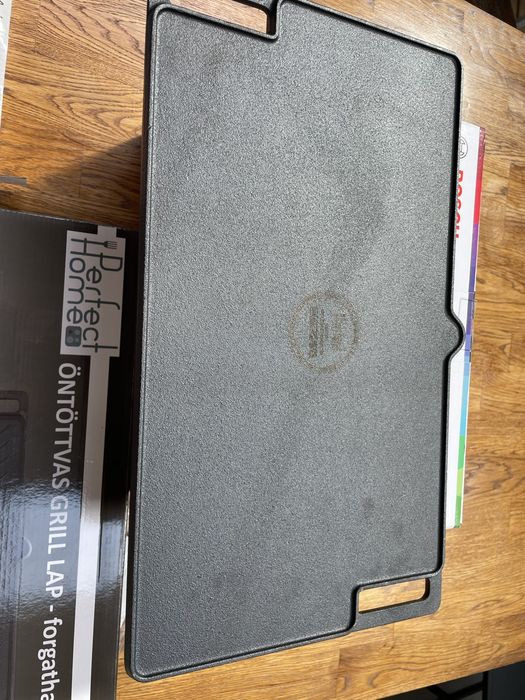 Plita fonta reversibila 45x25 cm Perfect Home 14914