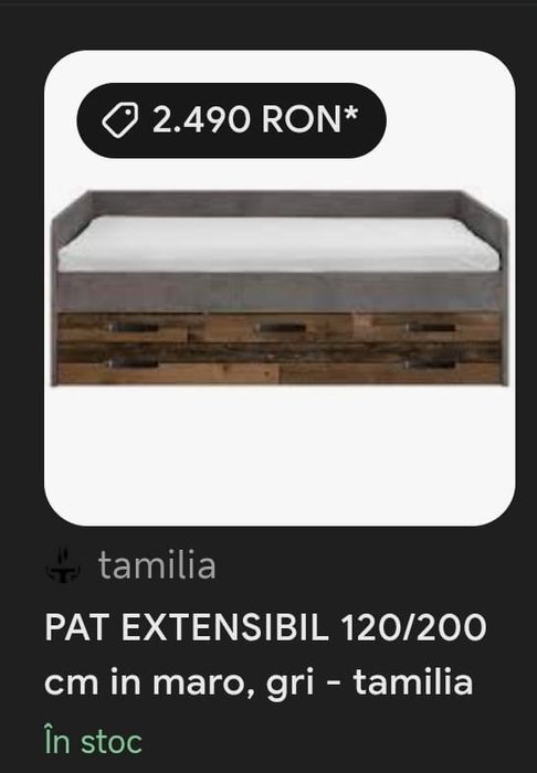 Pat - Divan SUPER PRET!!