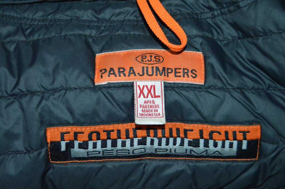 Geacă Parajumpers (PJS) Featherweight - Mărimea XXL - Neagră