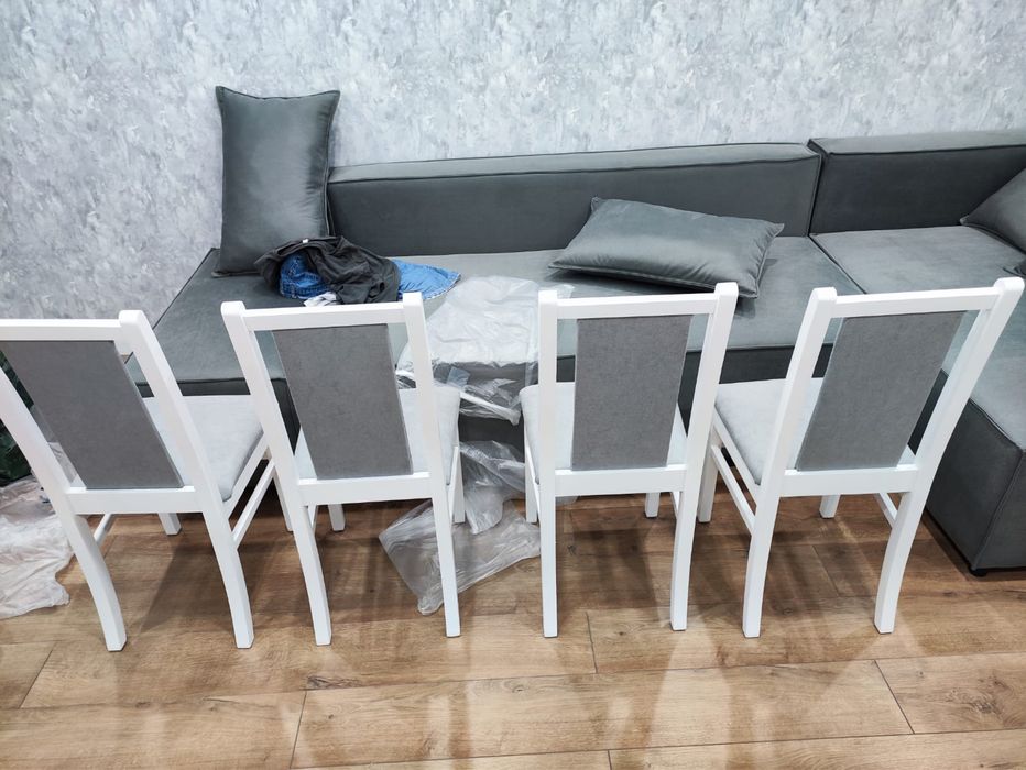 Стол, стулья деревянные