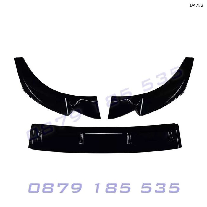 Тунинг спойлер предна броня AUDI Q3 F3 S LINE ауди lip spoiler