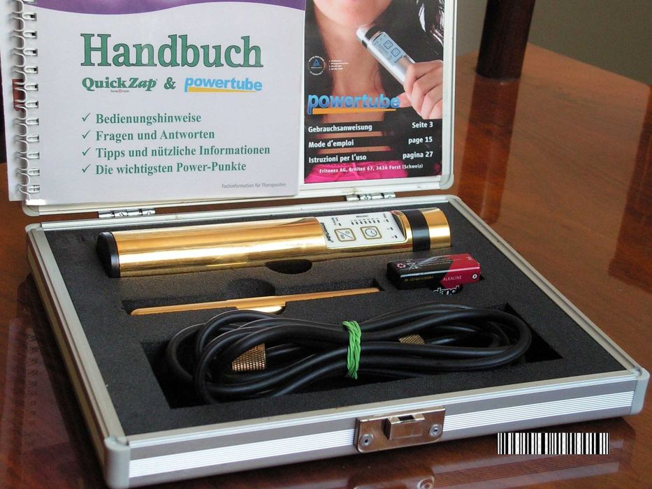 Dispozitiv medical QuickZap Power Tube Gold TENS Device