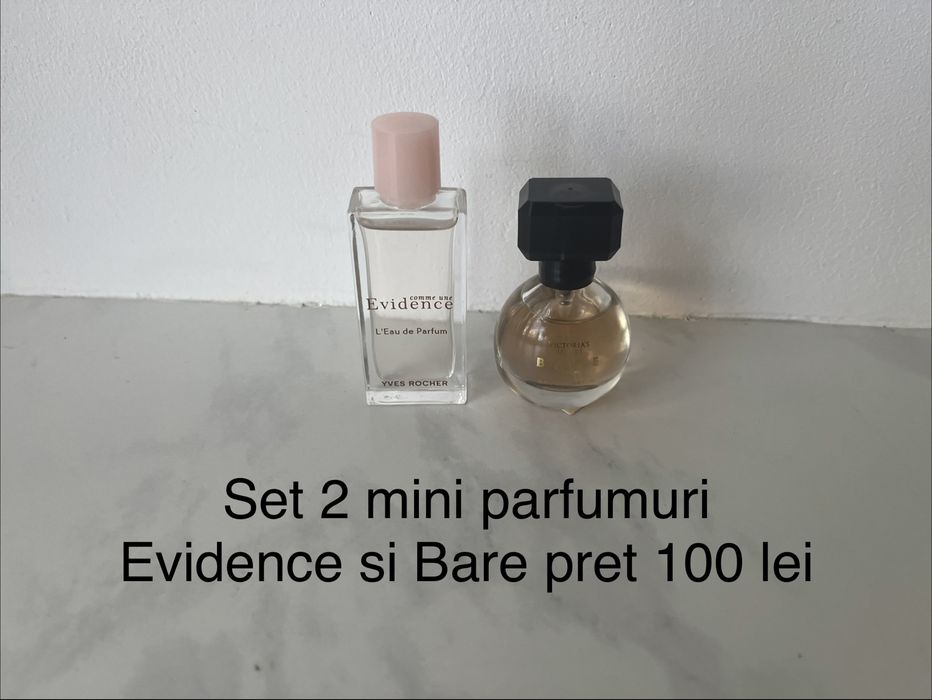 Seturi formate  din 2  mini parfumele in miniatura