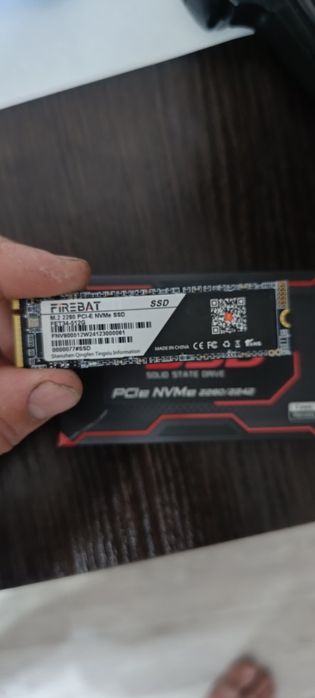 SSD NVMe на 512gb