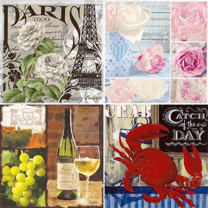 Салфетки за декупаж декорация/ за колекция