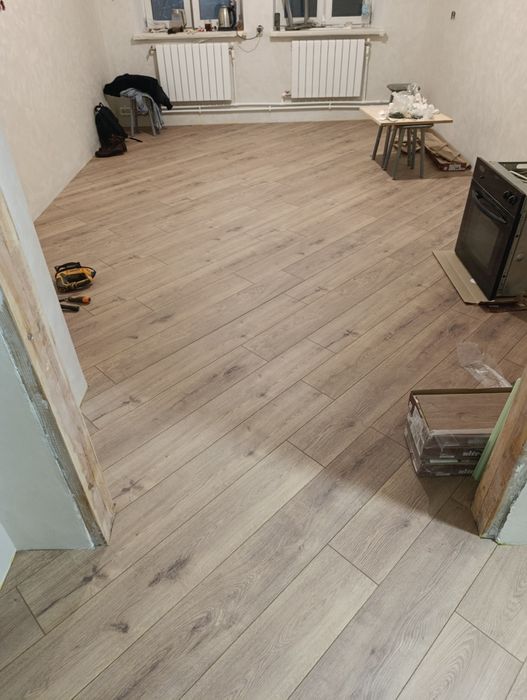 Профессиональная укладка Ламината