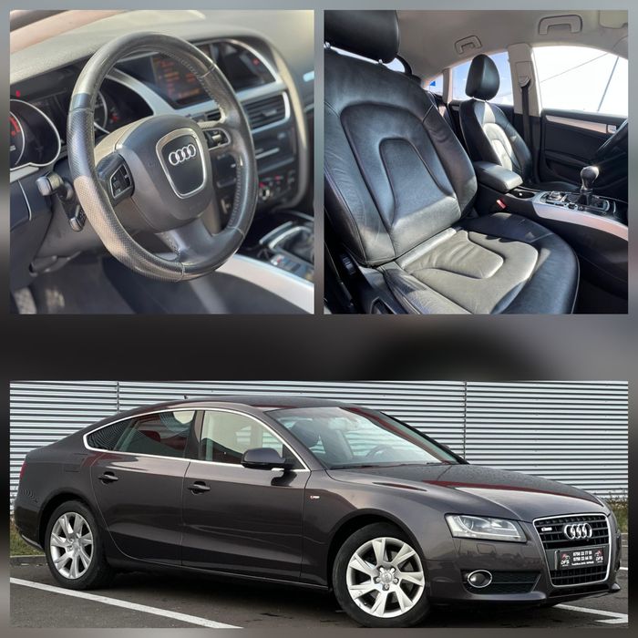Vand Audi A5 Sportback Facelift 2.0TDI *LED* 2011 impecabila urgent