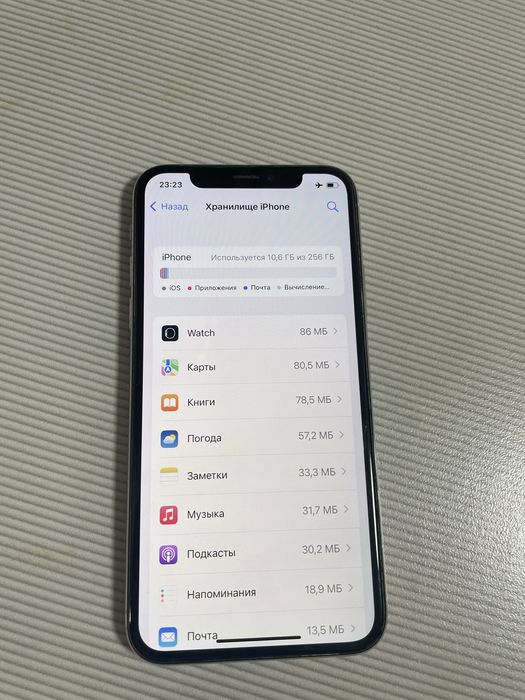 Айфон 10 белый в идеале