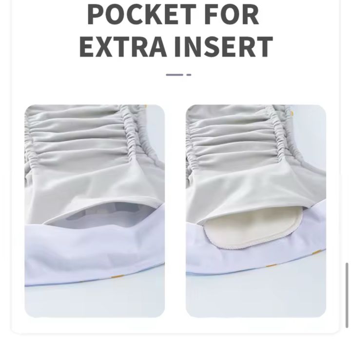 Памперс за многократна употреба нов 3-15кг