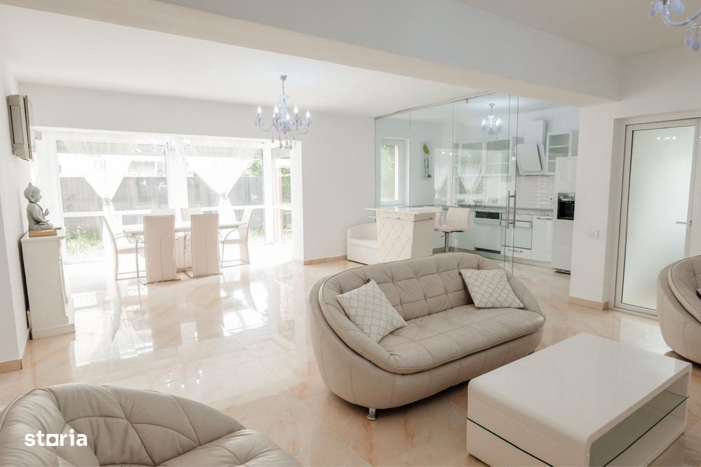 Casa De Inchiriat | Lux | 5 Camere | 4 Bai | 2 Parcari | Nou