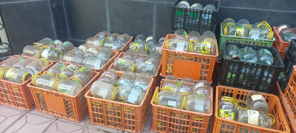 Банки стекленный