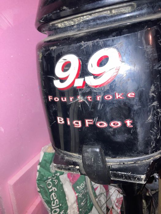 Двигател за лодка Mercury 9,9, дълъг ботуш, четиритактов, извънбордов