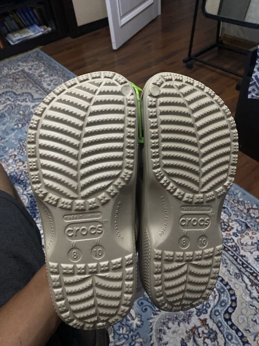 Crocs бежевые размер 40(260мм)