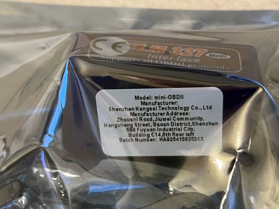 Diagnoza auto ELM327 Mini OBD2 Bluetooth Android iOS