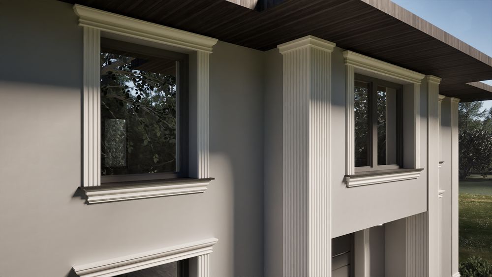 Profile decorative fatade