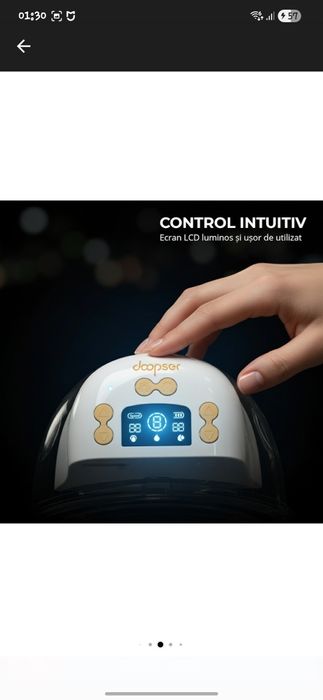 Pompa electrica de muls