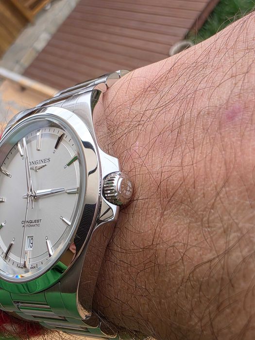 Longines Conquest 41 мм луксозен швейцарски мъжки автоматичен часовник