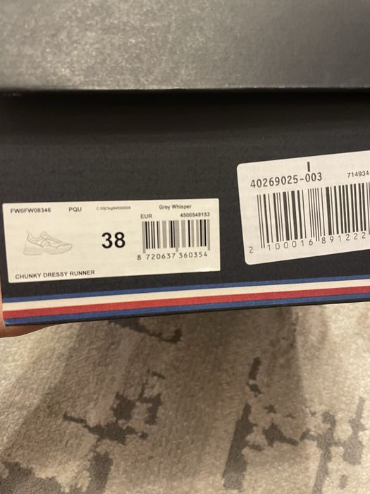 Кожени кецове Tommy Hilfiger 38н