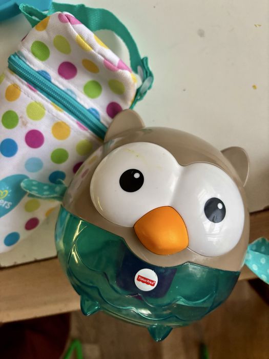 Активен бухал fisher price с топки