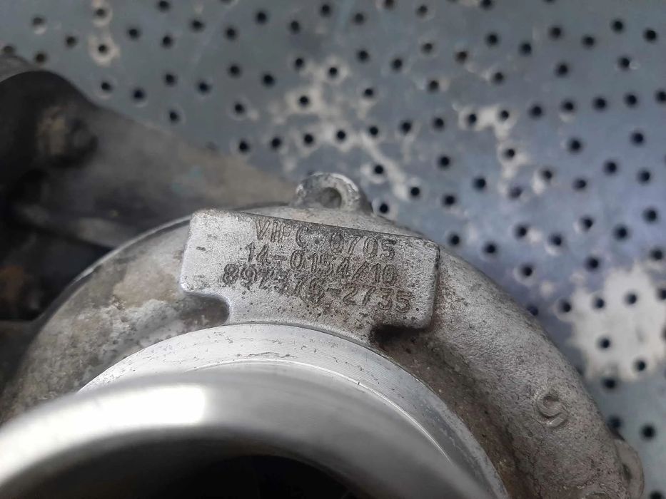 turbina 1.7 cdti z17dtr opel astra h zafira  897376-2735