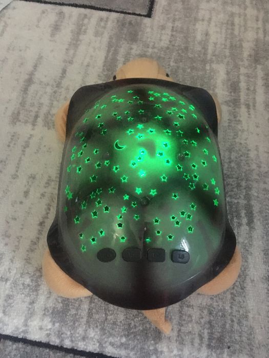 Lampa de veghe broscuta proiector cu lumini colorate