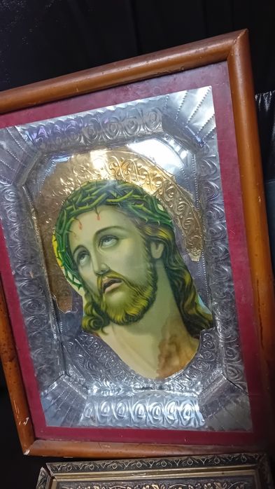 Старинни  икони Иисус  Христос  и Св. Георги