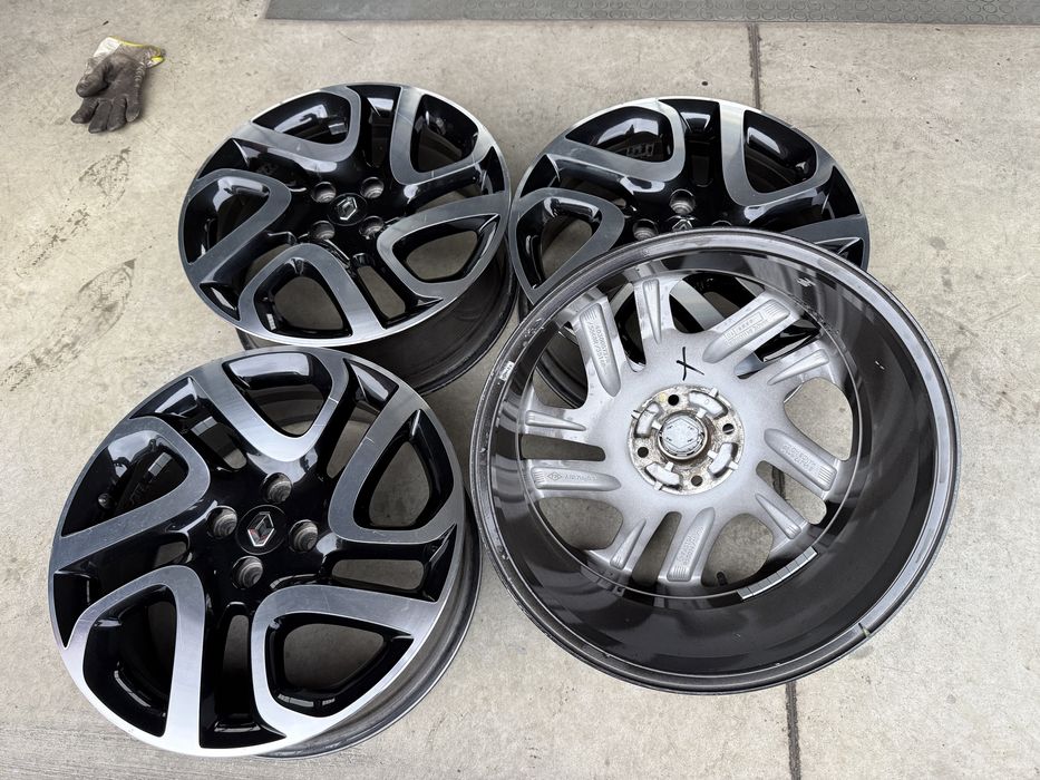 4бр. КАТО НОВИ 17” ОРИГИНАЛНИ Джанти 4х100 за -RENAULT/DACIA/NISSAN/HONDA/TOYOTA/други- 6.5Jx17H2, ET40