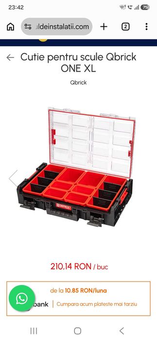 Cutii pentru scule Qbrick