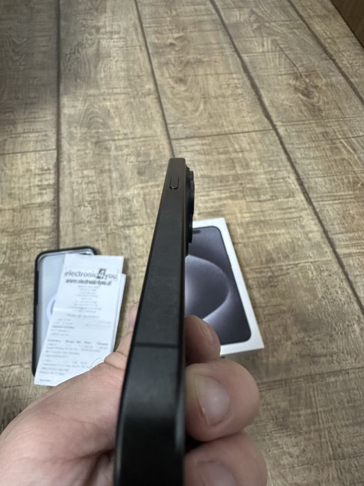 Iphone 15 Pro Max 256GB Black Titanium Impecabil