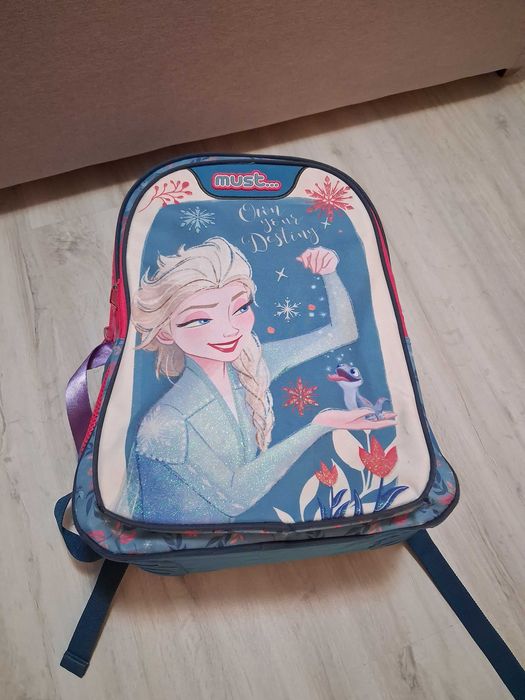 Ghiozdan scoala Frozen Elsa