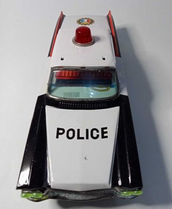 Jucărie masinuta veche de Politie, Police made in Korea, de colectie