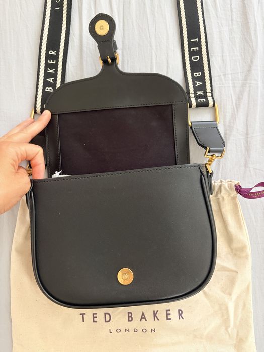 Чанта Ted Baker естествена кожа