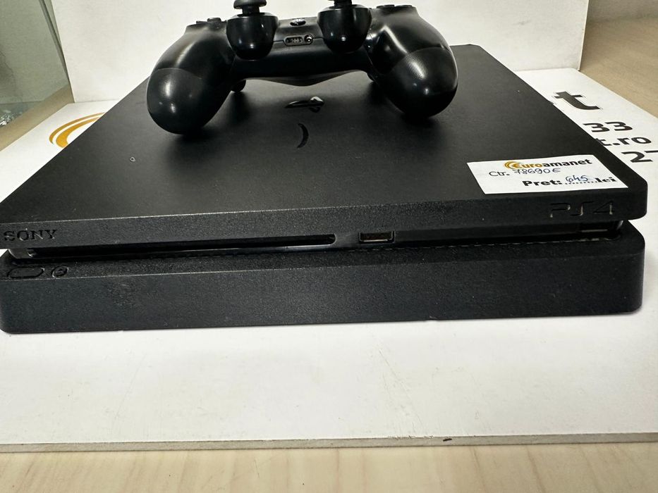 Consola Sony PlayStation 4, Black -T-
