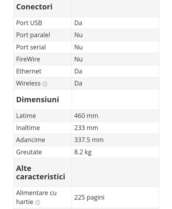 Imprimanta/scanner HP