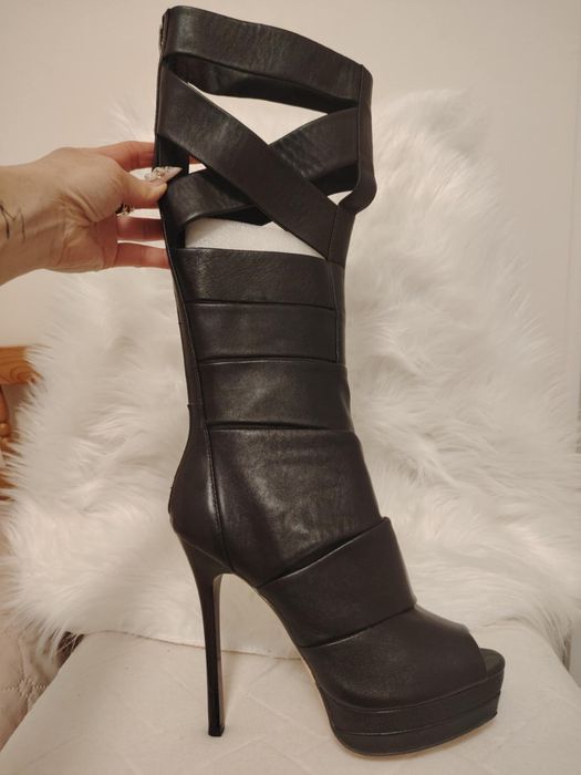 Летни ботуши от естествена кожа