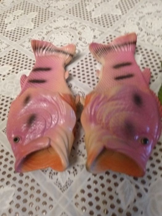 Сланцы.Тапочки.Рыбки.Новые