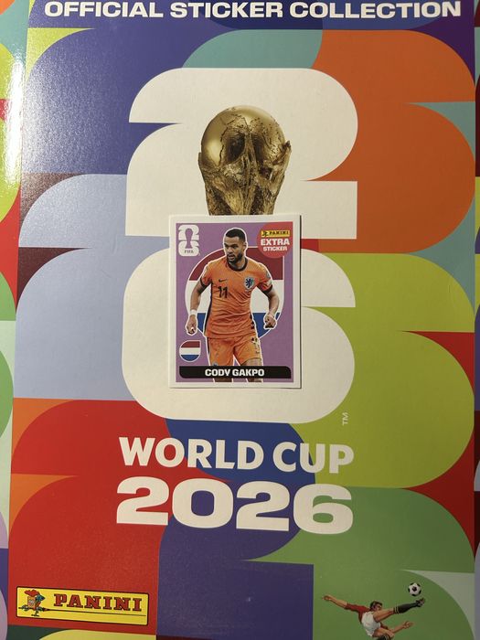 Редки стикери Panini World Cup 2026