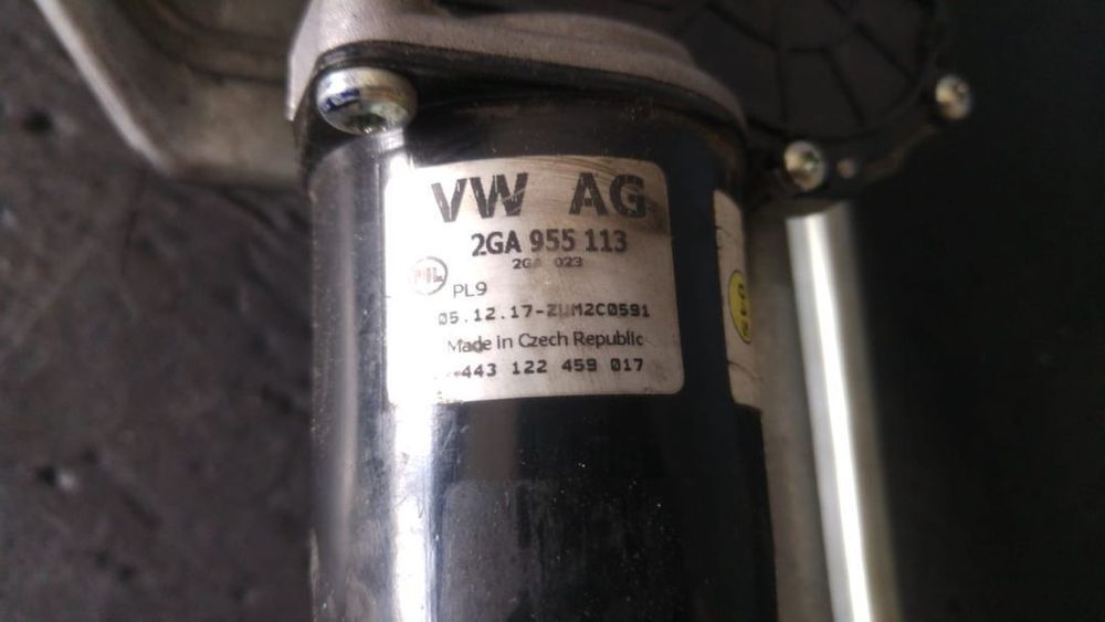 Ansamblu stergator motoras vw t-roc dupa 2ga955113 2ga955023