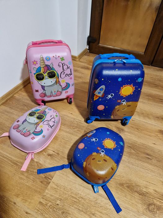 Set valiză + rucsac pentru copii