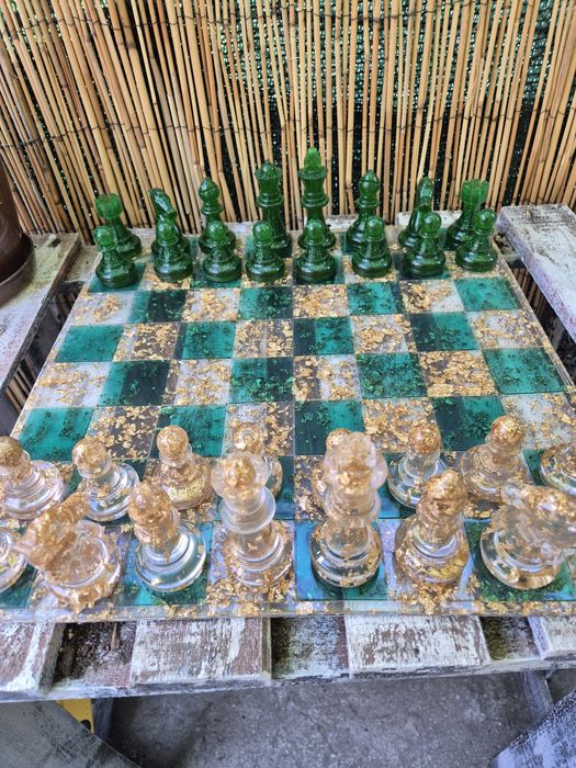 Шах - ръчно изработен 40 х 40 cm