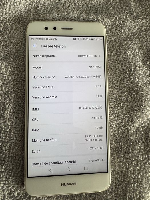 Huawei P-10 Lite White