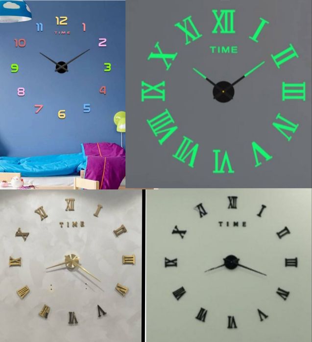 Цифры,часовые механизмы для настенных часов,стрелки большие.Новые.