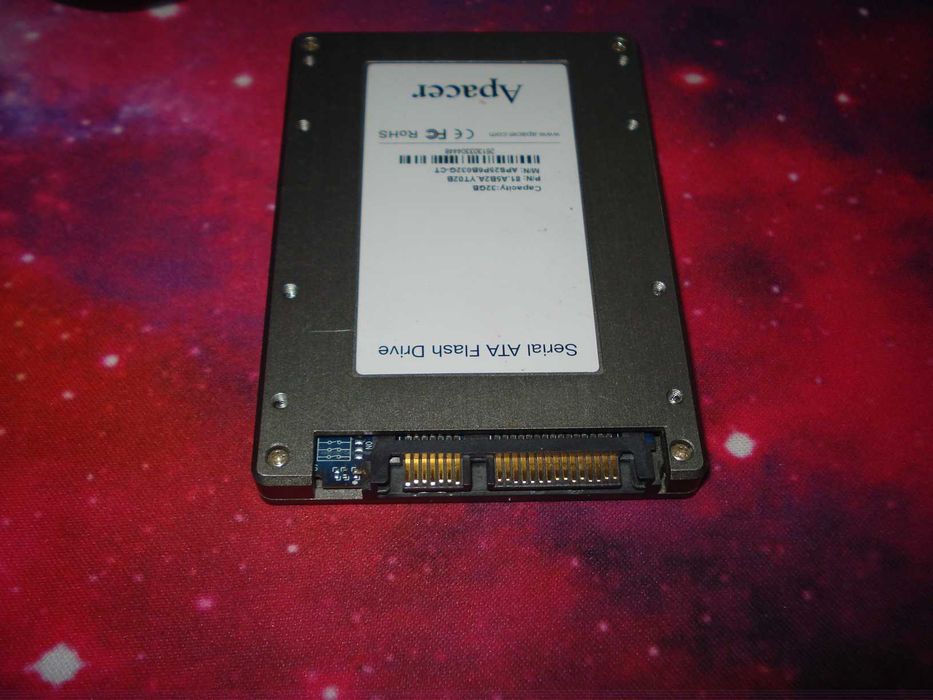 ssd retro vintage apacer industrial 32gb sata stare buna, testat